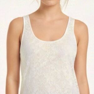 Sonoma Tank Top Lace Knit Off White M